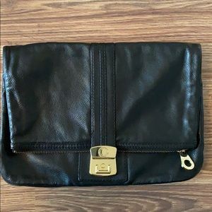 Marc by Marc Jacobs Leather Briefcase Clutch